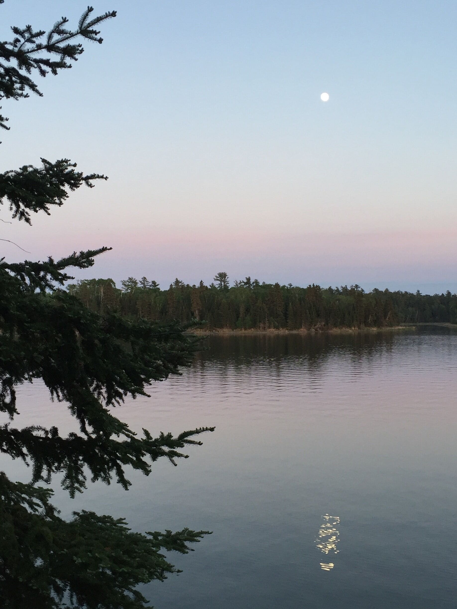 Calm night at the cabin