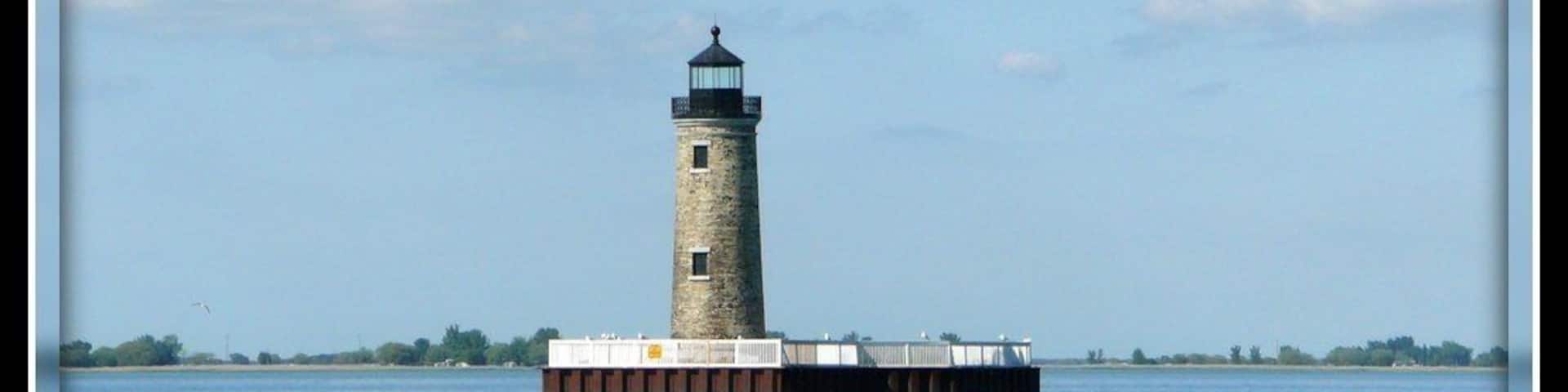 Light house of Lake Saint Clair.