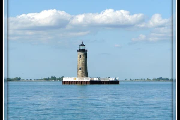 Light house of Lake Saint Clair.