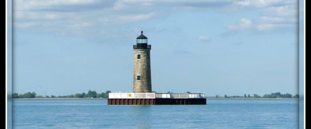 Light house of Lake Saint Clair.