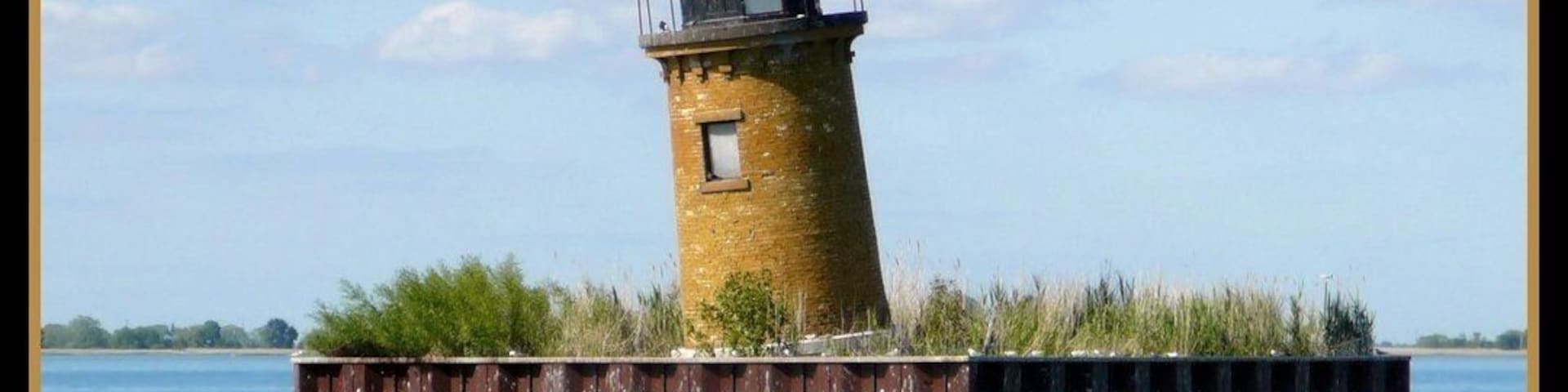 Channel light house of Lake Saint Clair.