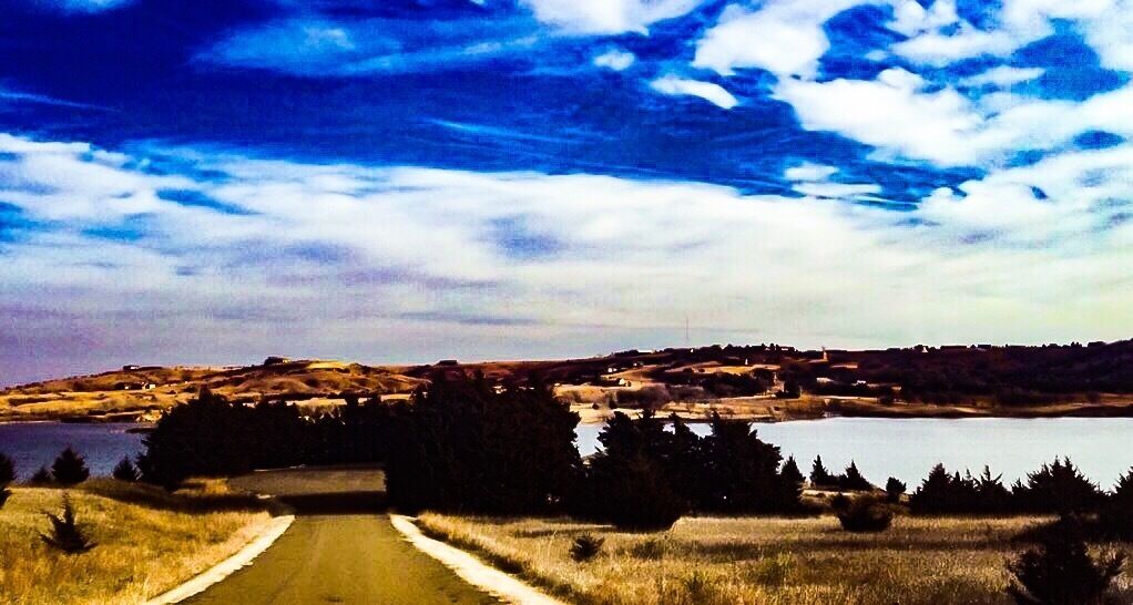 My favorite camping spot at Wilson Lake after a warm weekend in February.