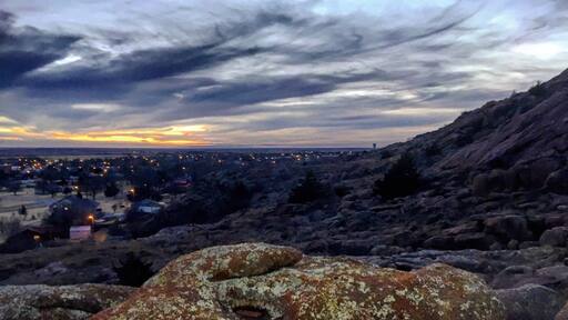Nice little nature trail on Quartz Mountain. Turn in to a little residential area to get to the trailhead on the North East side of town right by the mountain.