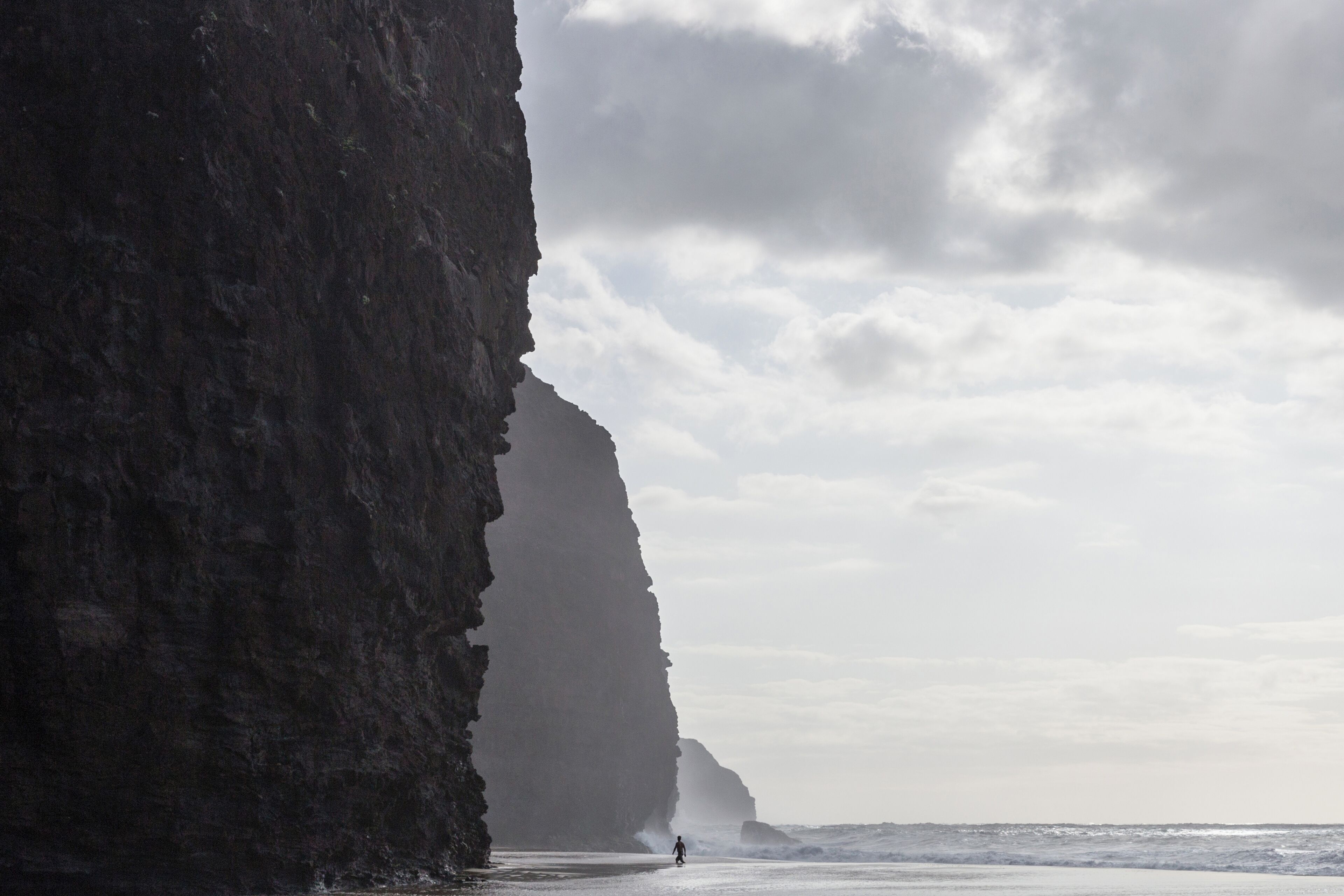 Kalalau Beach, on the Napali Coast, is one of the most pristine beaches you will find on the island of Kauai. It's a 22-mile round-trip hike to get to, and camping is by permit only, but it is one of the most beautiful places to sleep under the stars in the #GreatOutdoors. 