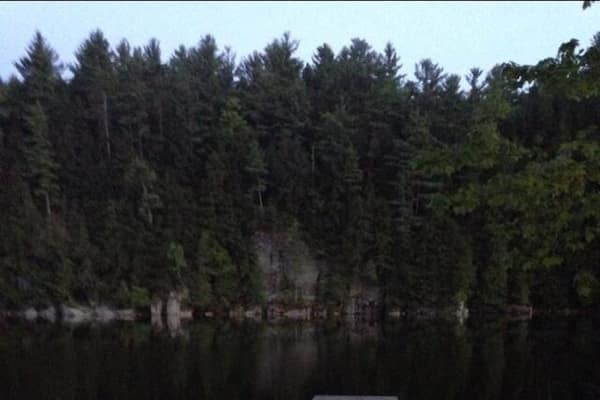 All the way up in the adirondack mountains. Amazing scenery and amazing bass fishing. Must come here 1 time a year