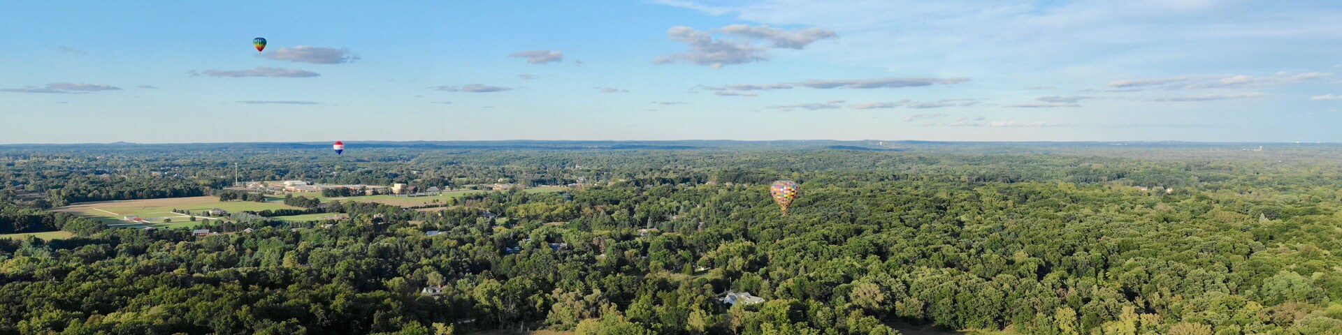 Hot Air Ballons Over Indian Lake