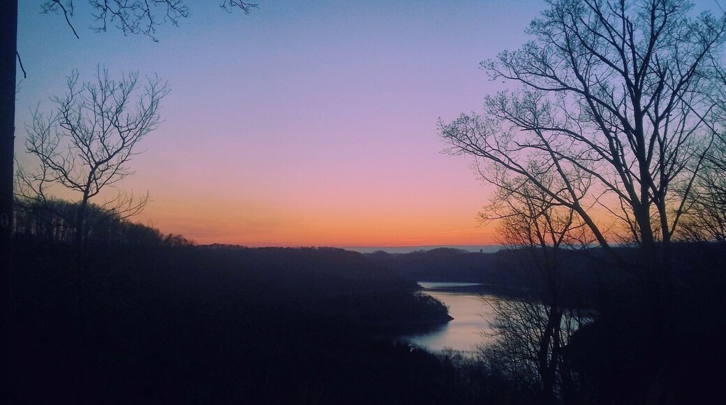 Beautiful sunset over Center Hill Lake in middle Tennessee. #Wanderlust #Travel #Explore #Sunset #Tennessee #Lake #Hiking #BestOf5