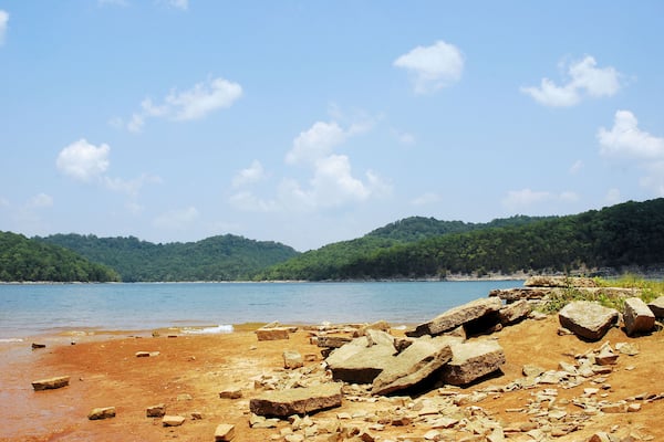 Beach at Center Hill Lake; Shutterstock ID 4372495; Purchase Order: -