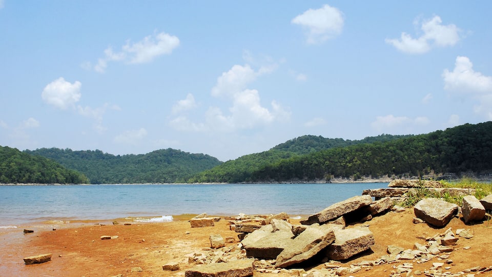 Beach at Center Hill Lake; Shutterstock ID 4372495; Purchase Order: -
