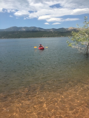 Carter Lake is a great place for camping, fishing, and just plain fun on the water #waterlust