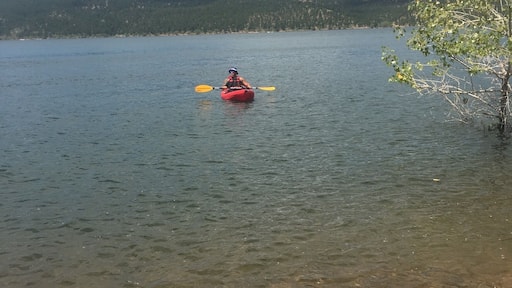 Carter Lake is a great place for camping, fishing, and just plain fun on the water #waterlust