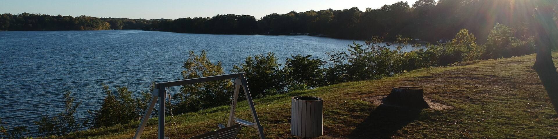 Lake Chapin Sunset in Southwest Michigan