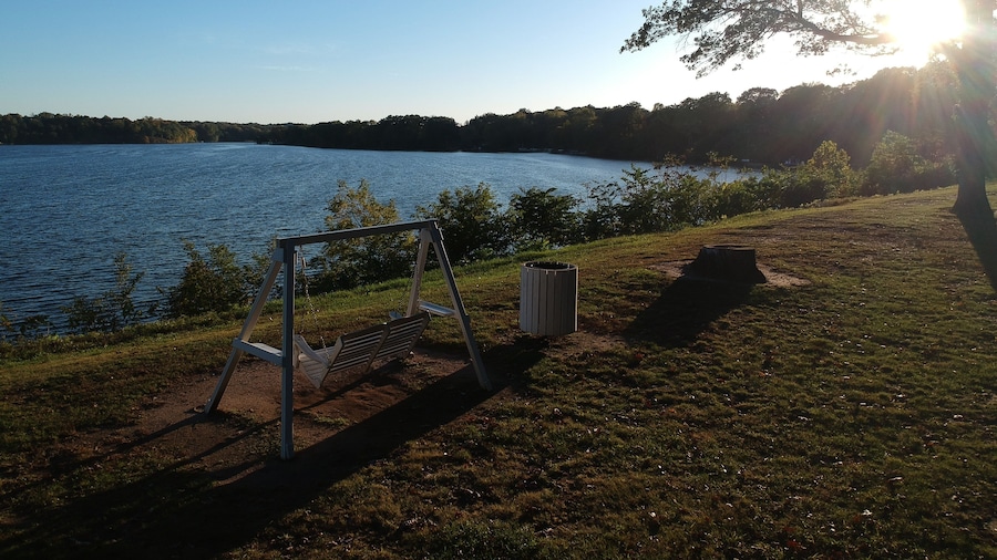 Lake Chapin Sunset in Southwest Michigan