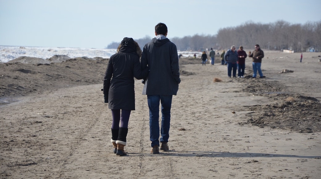 Long Point beach in February #Beachbound