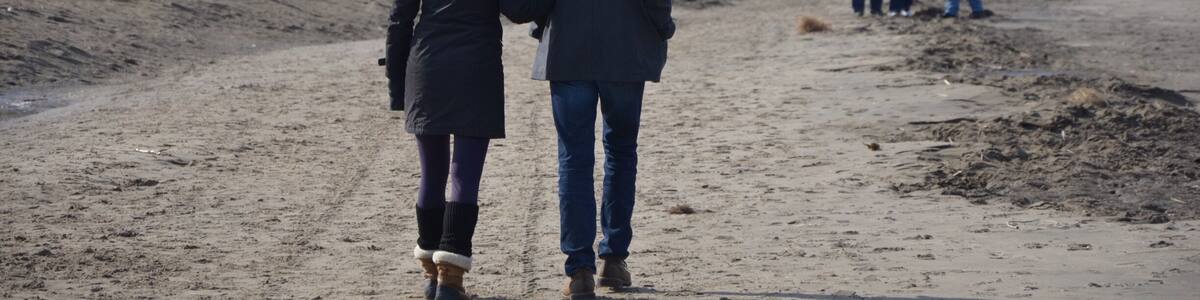 Long Point beach in February #Beachbound