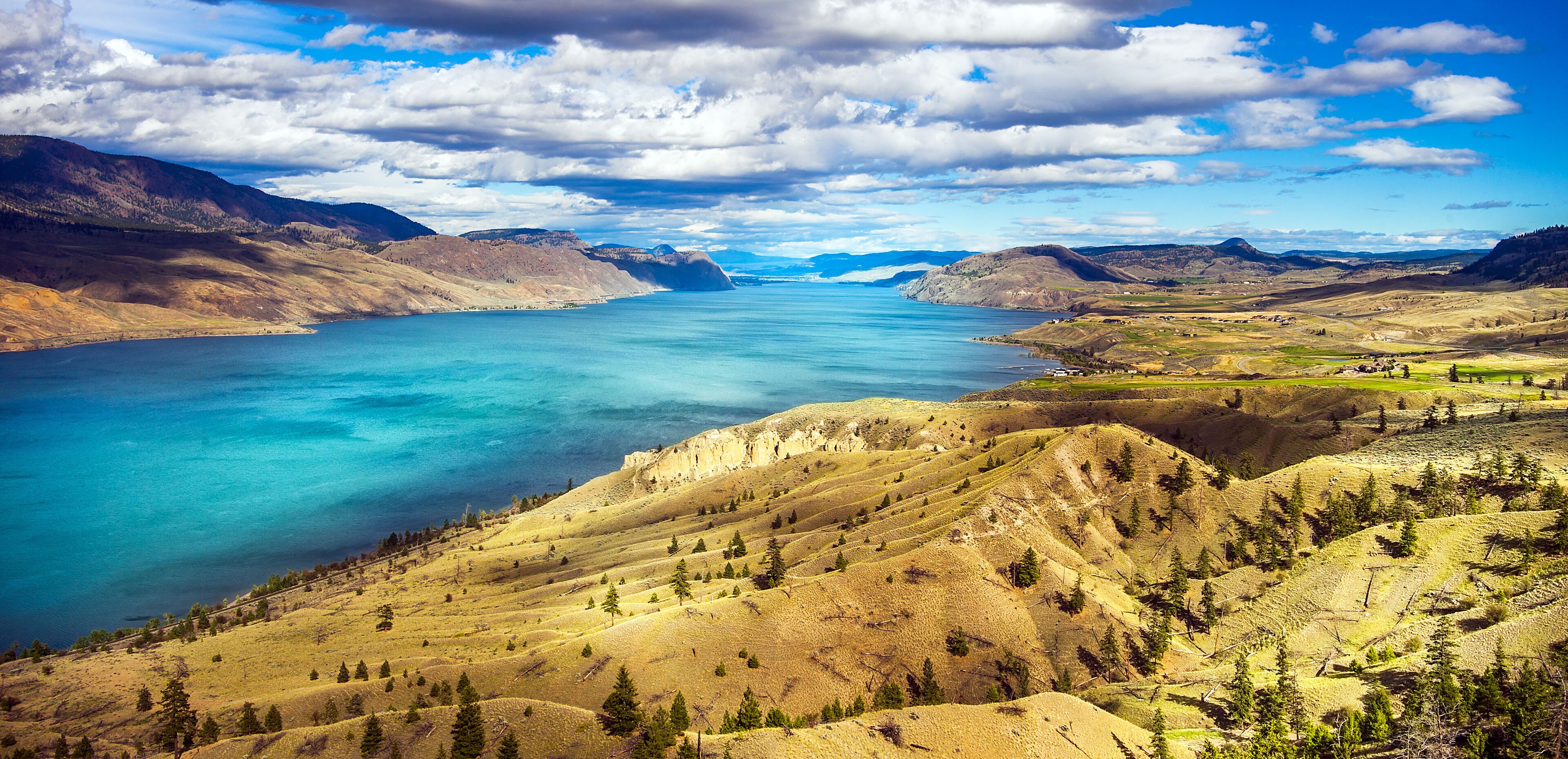 Viewpoint at Savona at Kamloops Lak British Columbia Canada