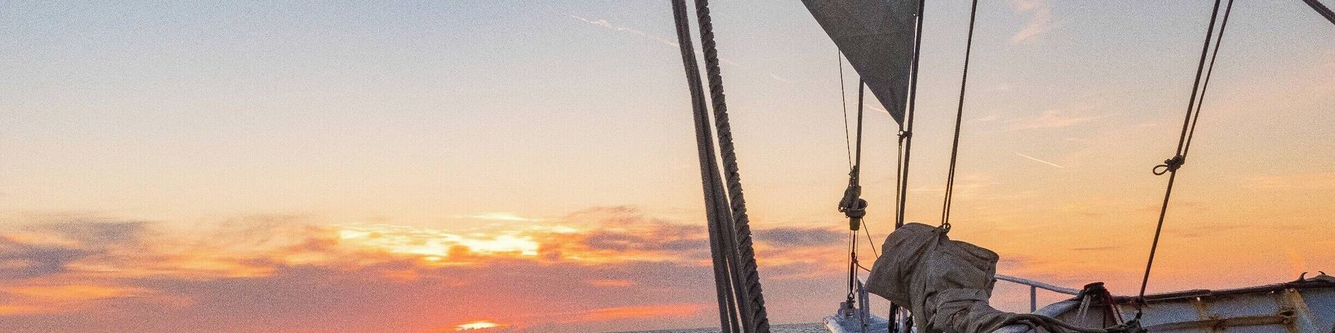 Sunrise heading to Jersey