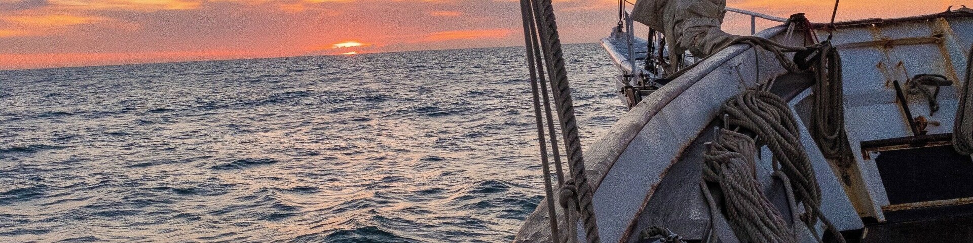 Sunrise heading to Jersey