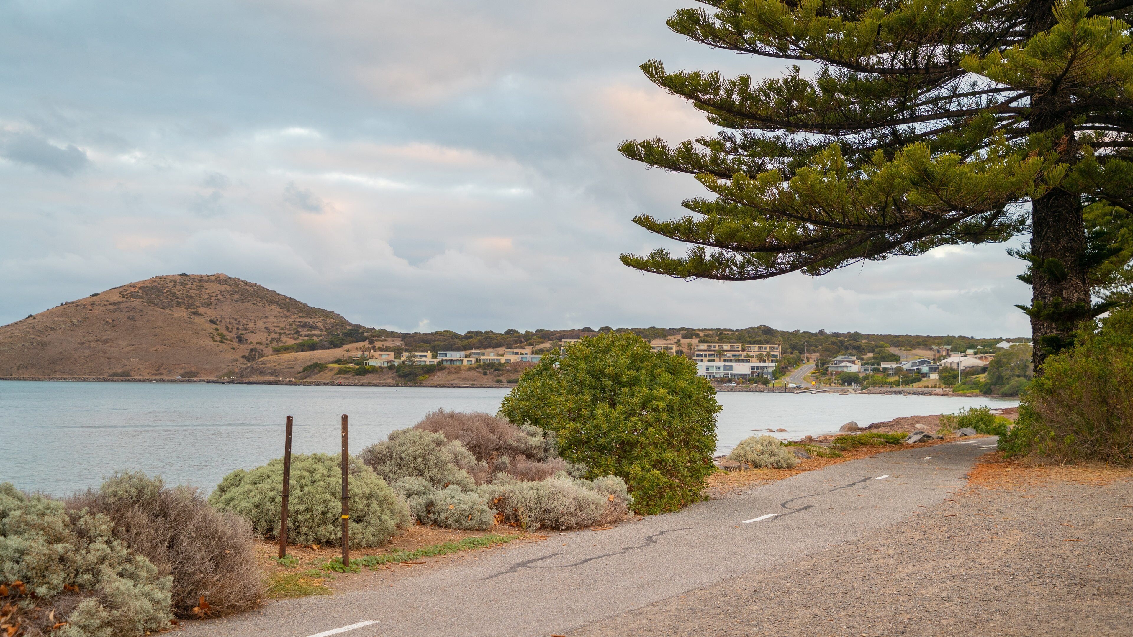 Encounter Bay featuring a coastal town