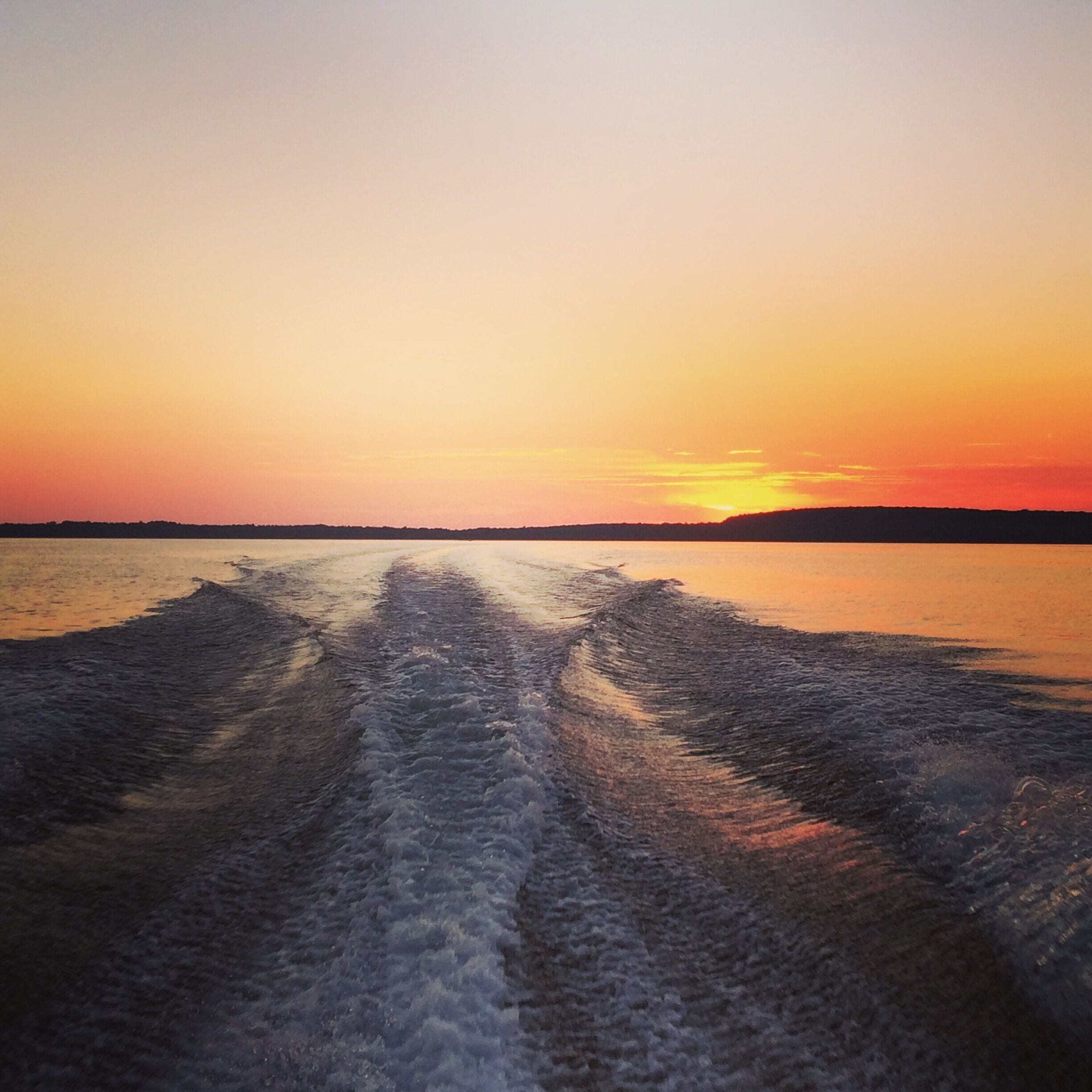 Going home after a beautiful day on the water!