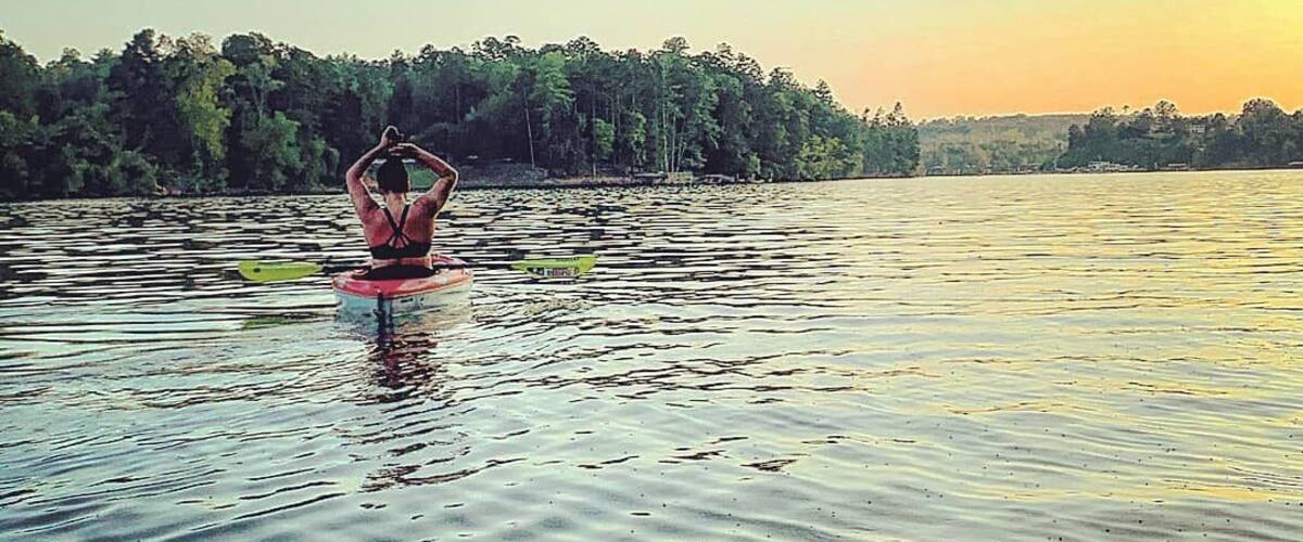 Nice spot for kayaking, especially as the sun is going down.