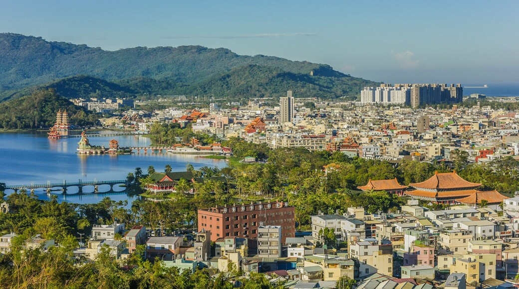 Panoramic View of Shoushan National Nature Park with Lotus Pond and Zuoying City on the Peak of Banpingshan, Kaohaiung, Taiwan, Shutterstock ID 770757292, SF SSA Case with Manager Approval: Case 07151