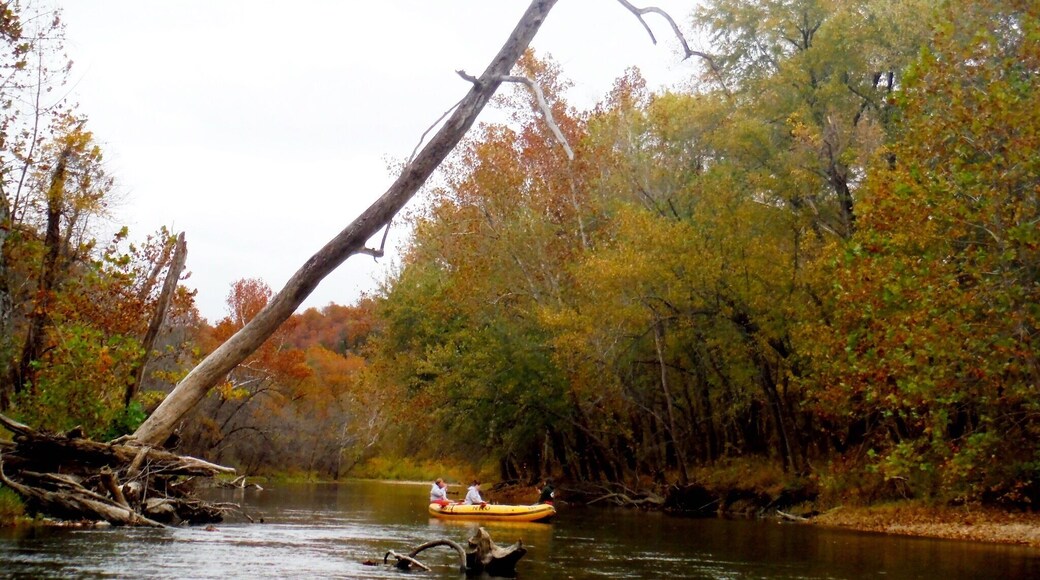 A fall float trip through the beautiful Ozark Mountains.