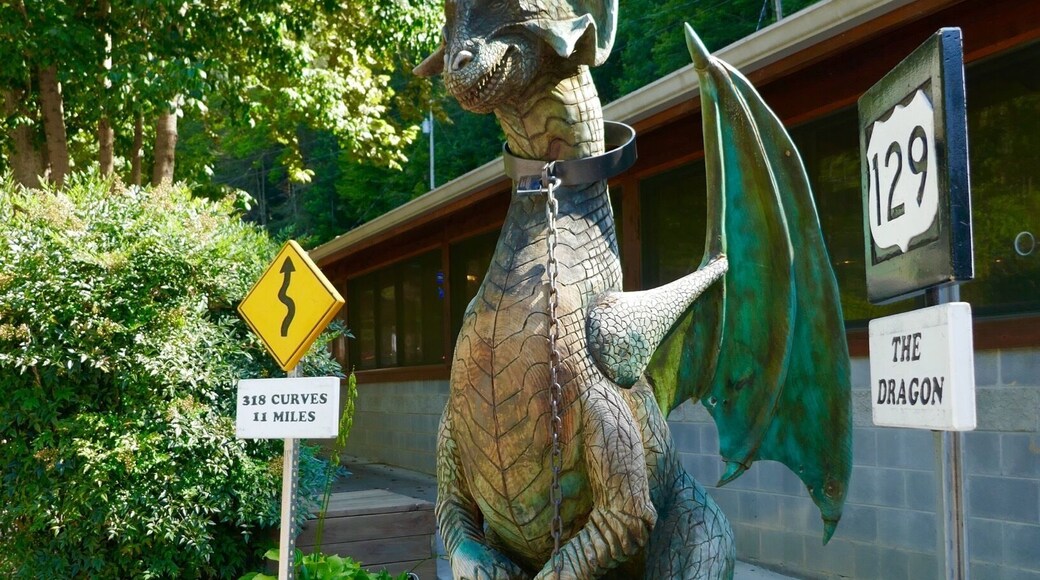 " Tail of the Dragon" 11 miles drive has over 300 curves , motorcycle enthusiasts use it daily for illegal racing and adrenaline rush
