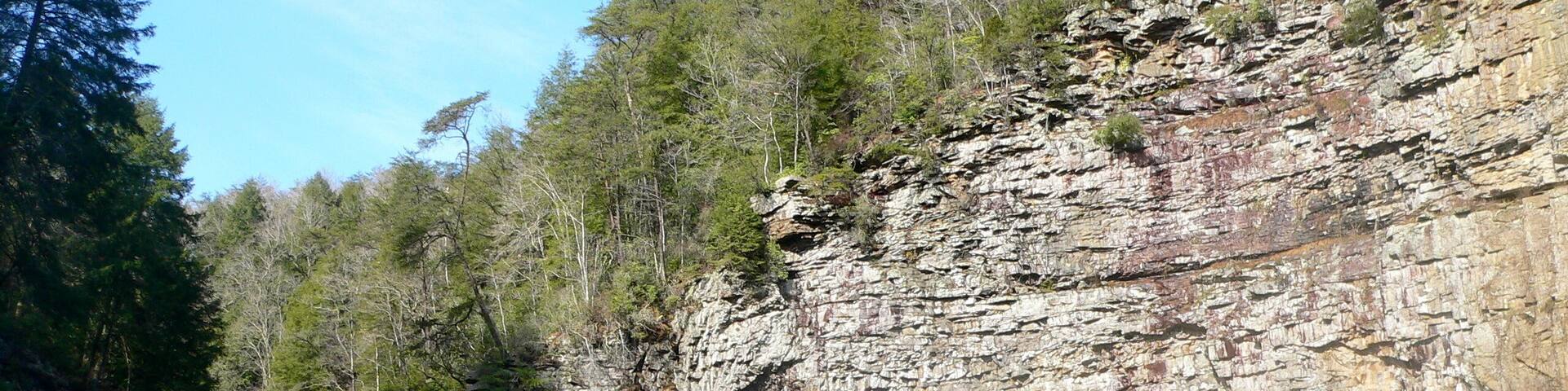 Cane Creek Falls in Fall Creek Falls State Park, Tennessee
