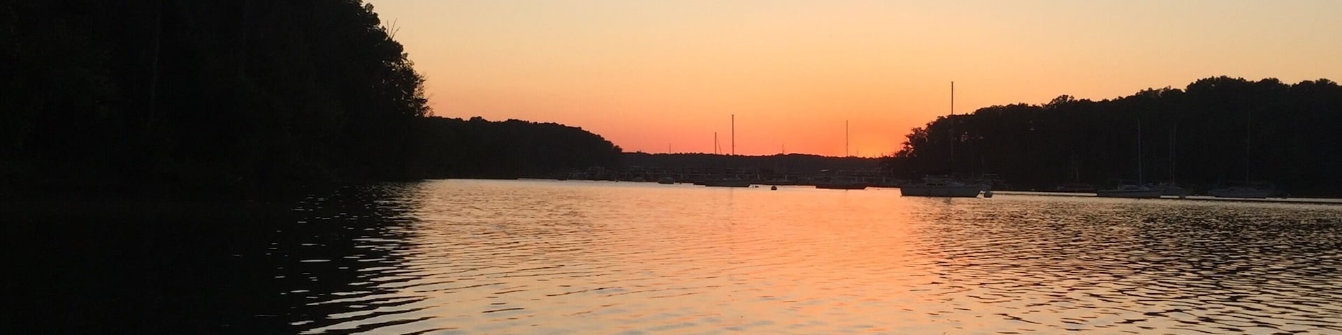 Fishing with my boy Cave Run Lake near Scott's Creek Marina