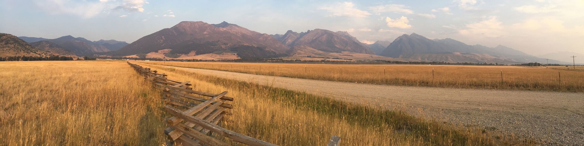 Dirt road Montana