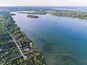 Aerial Drone Photography | Kangaroo Lake Door County Wisconsin