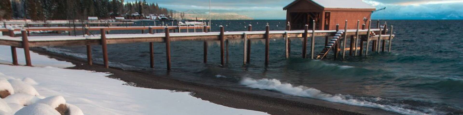 Rubicon Bay in the winter. #troveon
