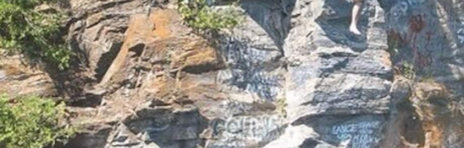 Cliff jumping. I only did it once.