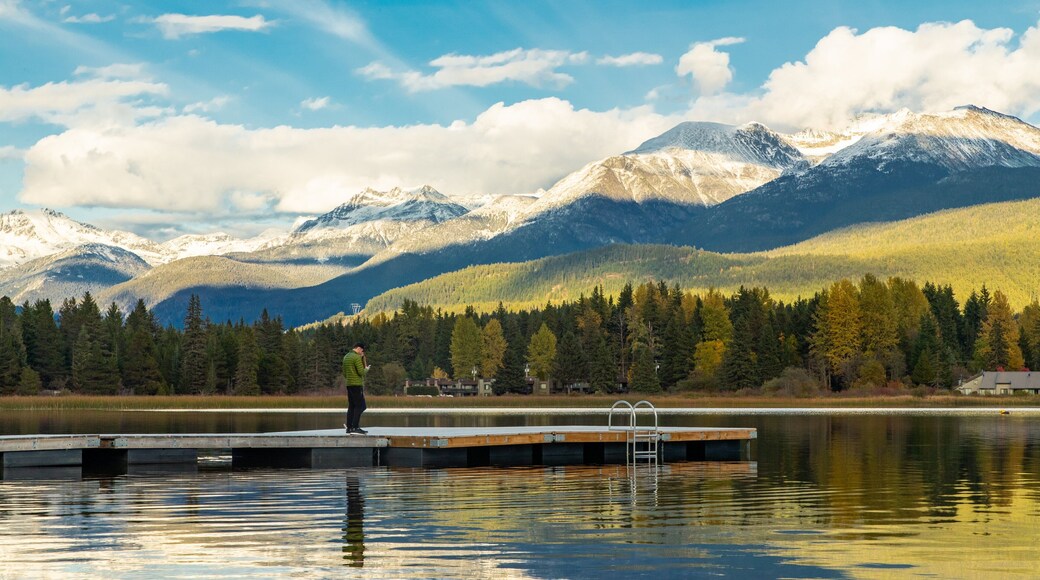 Alta Lake featuring mountains and a lake or waterhole