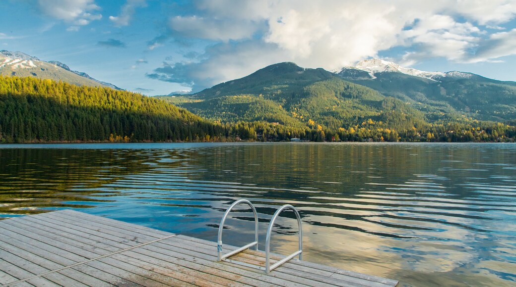 Alta Lake which includes tranquil scenes and a lake or waterhole