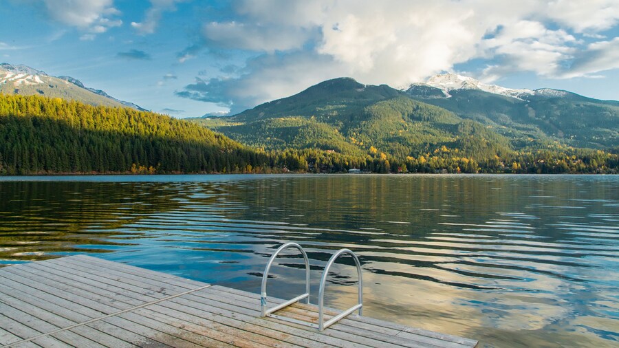 Alta Lake which includes tranquil scenes and a lake or waterhole