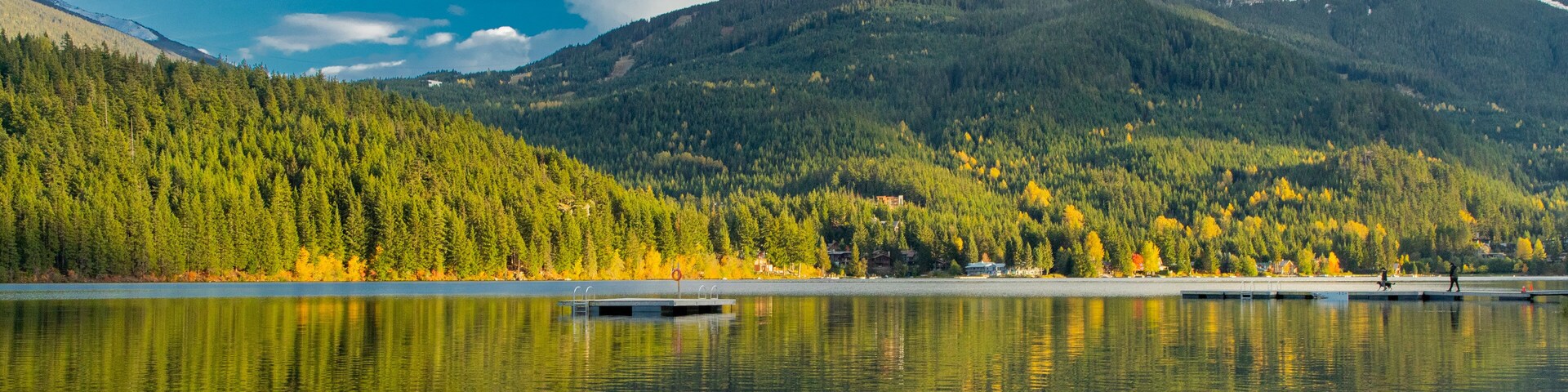Alta Lake featuring mountains and a lake or waterhole