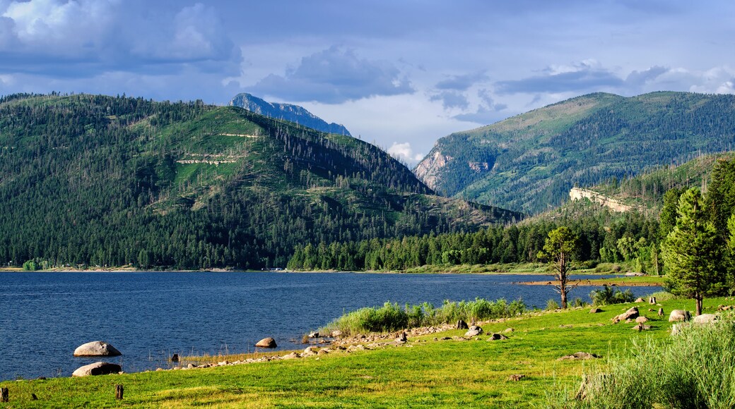 Vallecito Lake in Southwest Colorado.; Shutterstock ID 704644411; Purchase Order: -
