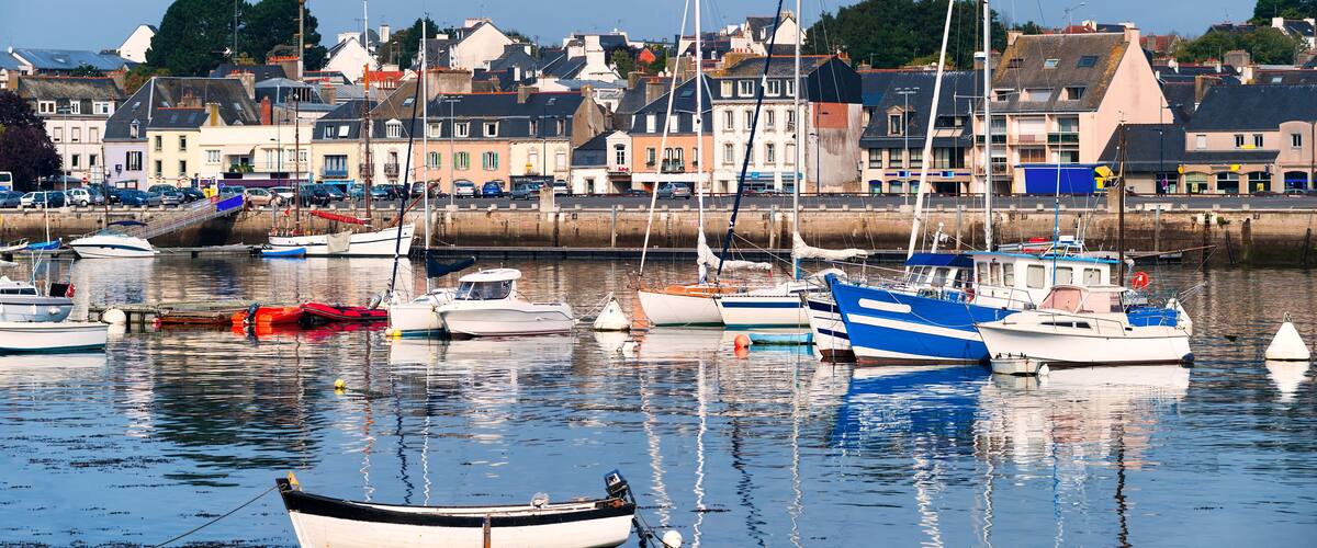 Port of Concarneau, Brittany, France