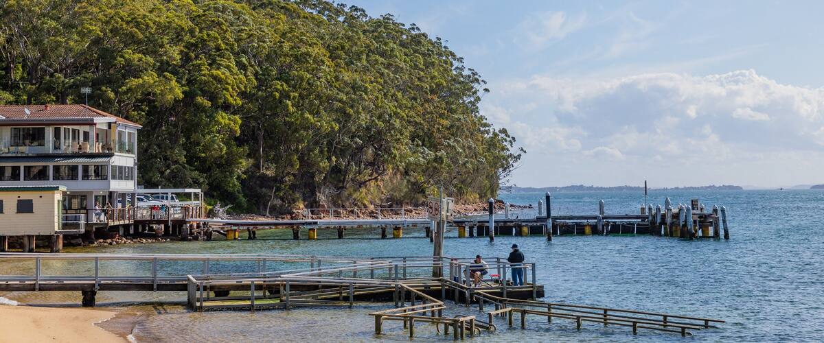 Little Beach showing general coastal views