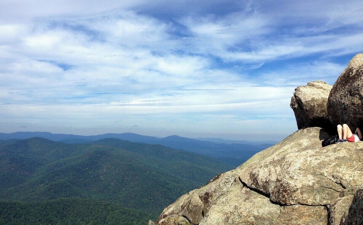 Old Rag is one of the most popular hikes in the Shenandoah #NationalPark. The rock scramble makes for a very fun hike that leads to fantastic views of the Blue Ridge Mountains. Perfect in autumn when the leaves change colors, but of course it gets crowded on good-weather weekends.