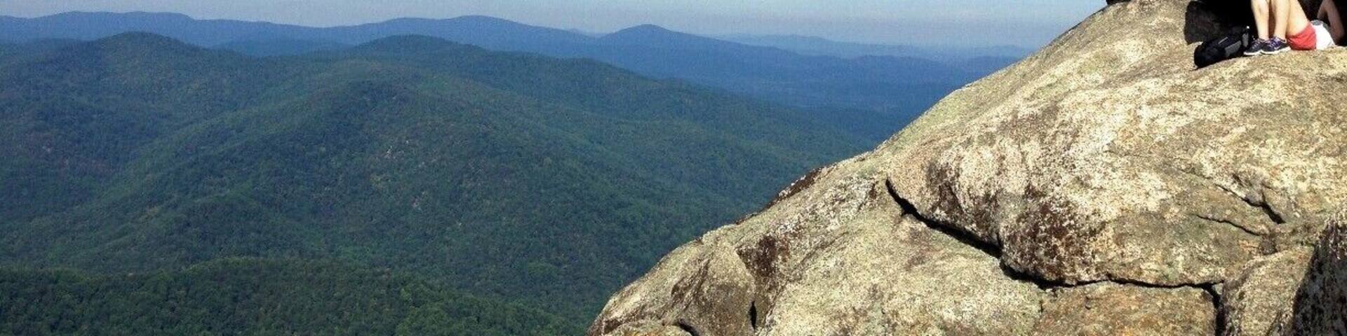 Old Rag is one of the most popular hikes in the Shenandoah #NationalPark. The rock scramble makes for a very fun hike that leads to fantastic views of the Blue Ridge Mountains. Perfect in autumn when the leaves change colors, but of course it gets crowded on good-weather weekends.
