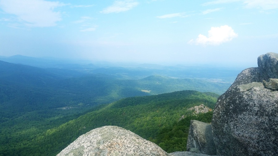 Challenging hike, but these views 😍