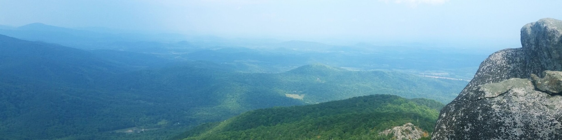 Challenging hike, but these views 😍