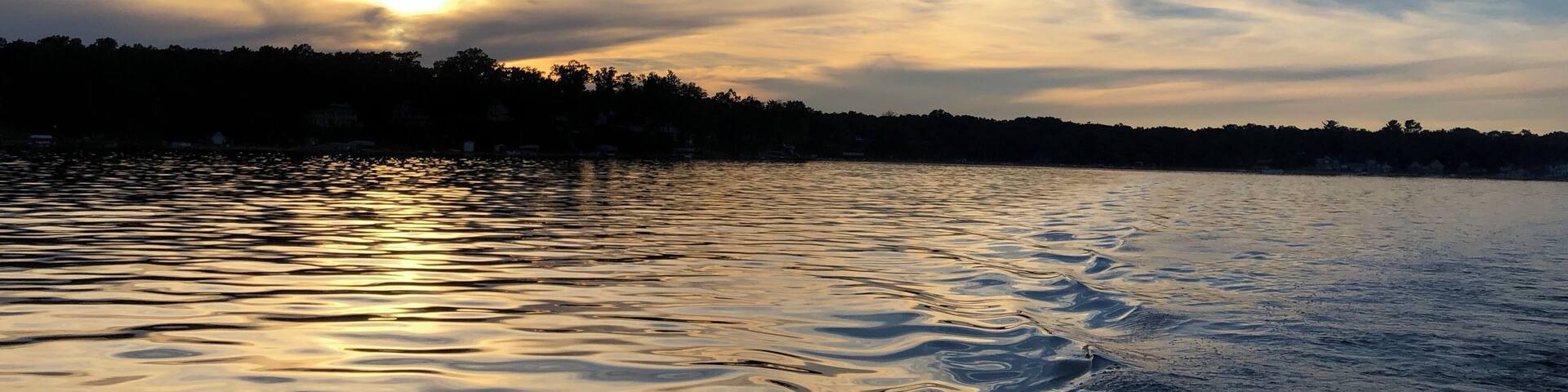 Annual Fourth of July trip up north on Big Star Lake
#nature #lake #sunset #reflection #clouds #water #sky