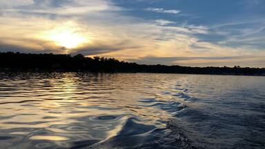 Annual Fourth of July trip up north on Big Star Lake
#nature #lake #sunset #reflection #clouds #water #sky