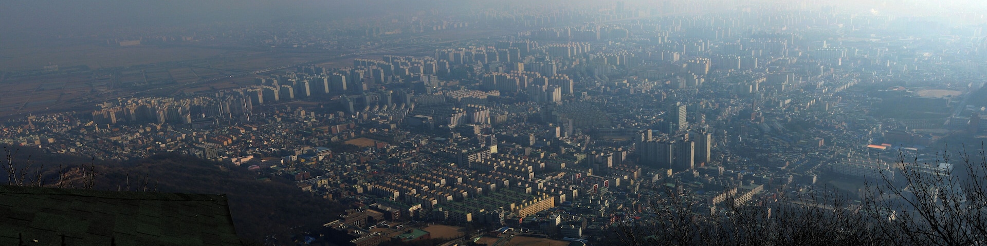 Panoramic View of Gyeyang-gu, Incheon