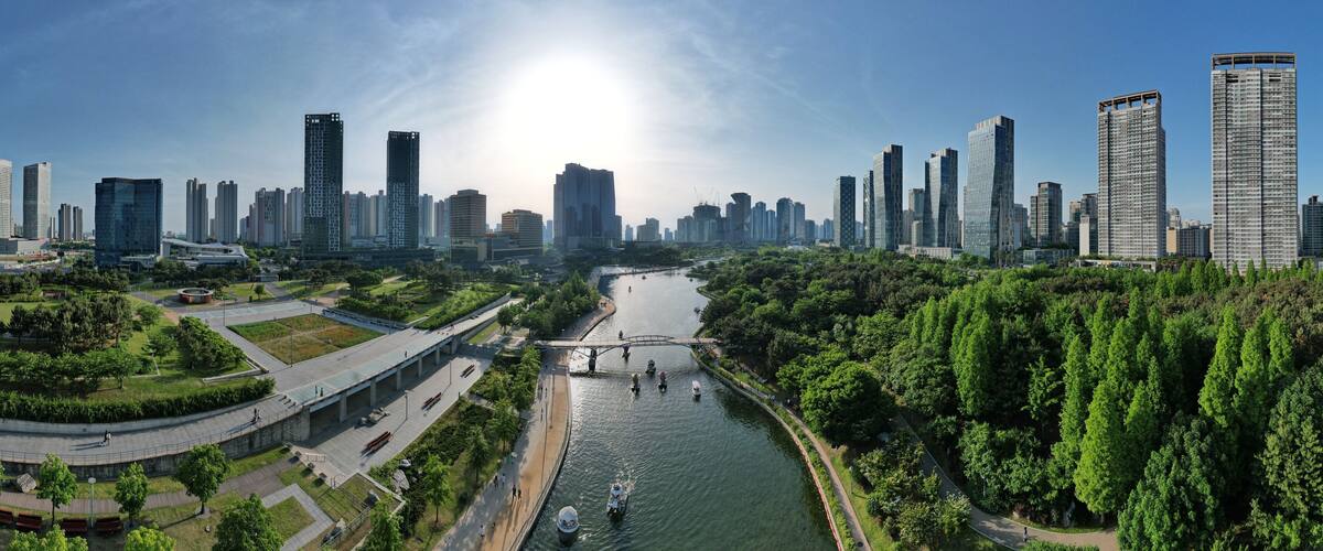 인천 센트럴파크 공원 풍경