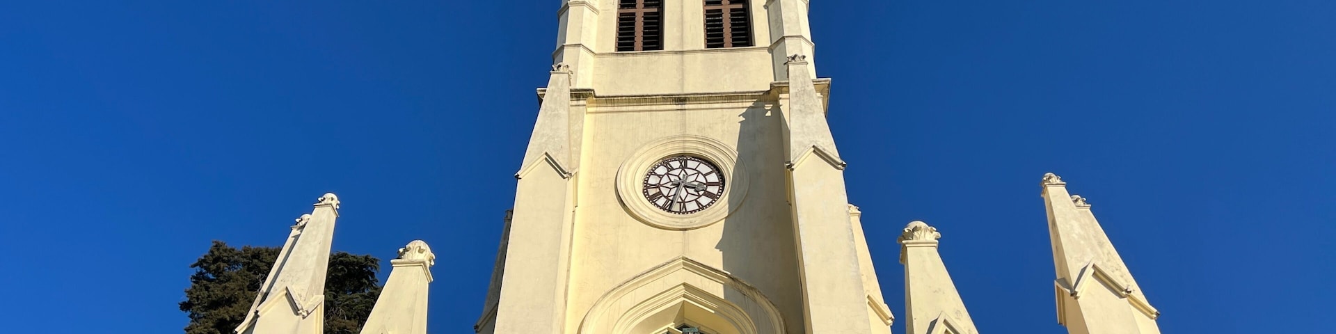 Famous Mall road church in Shimla .Christ Church Shimla .church of st Nicholas.